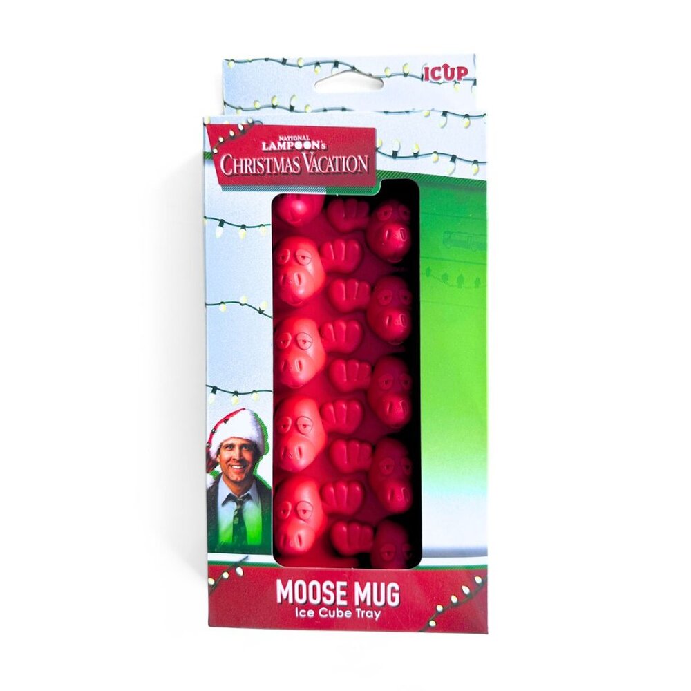 ICUP National Lampoon's Christmas Vacation Red Moose Mug Ice Cube Tray NEW